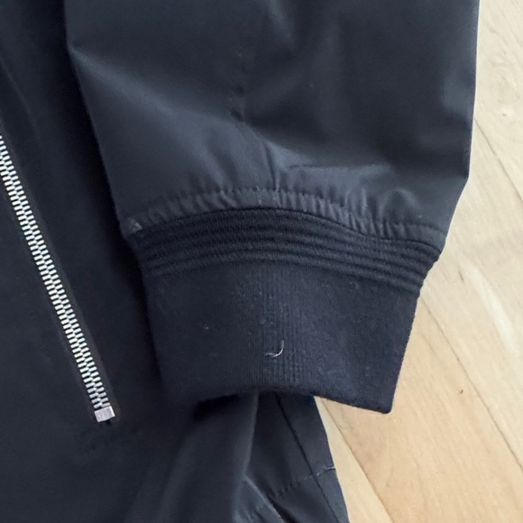 Theory Men's Black Bomber Jacket - Picture 4 of 8